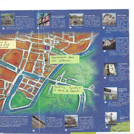 Spacieux T3 Lumineux Dans Quartier Historique Avec Wifi Redon Dış mekan fotoğraf