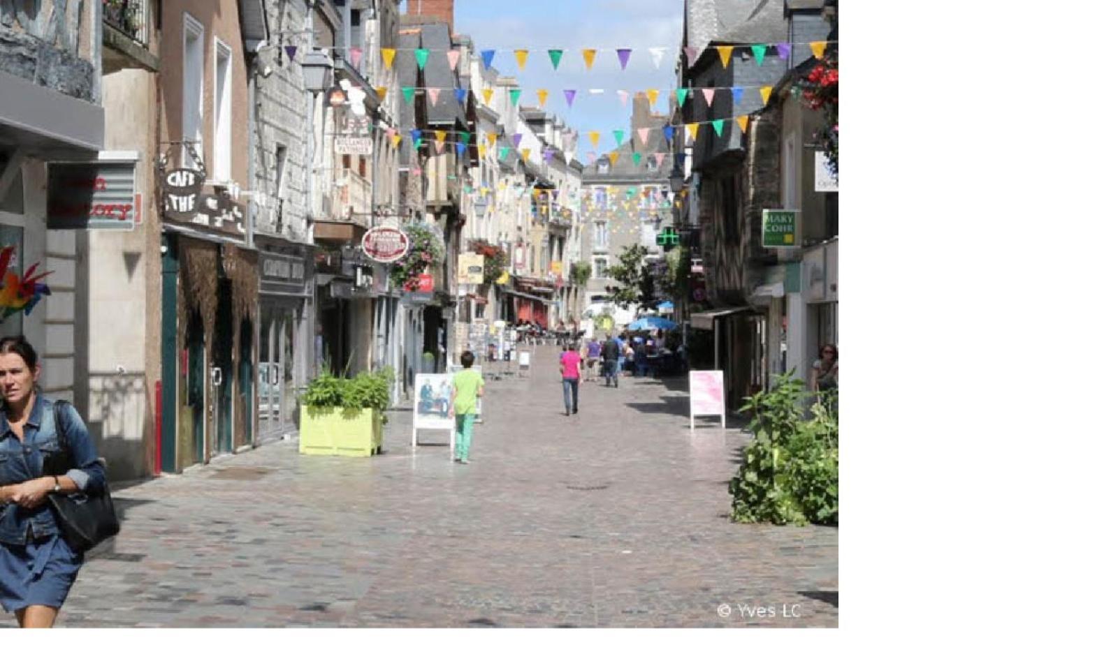 Spacieux T3 Lumineux Dans Quartier Historique Avec Wifi Redon Dış mekan fotoğraf